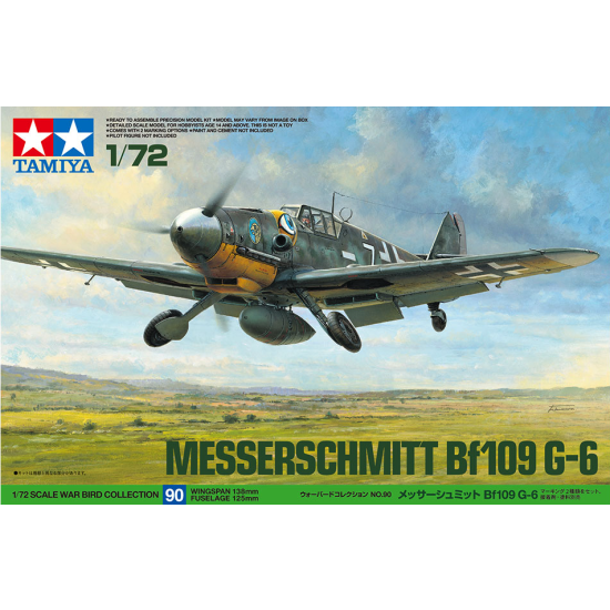 Messerschmitt Bf109 G-6 (Tamiya 60790) 1:72